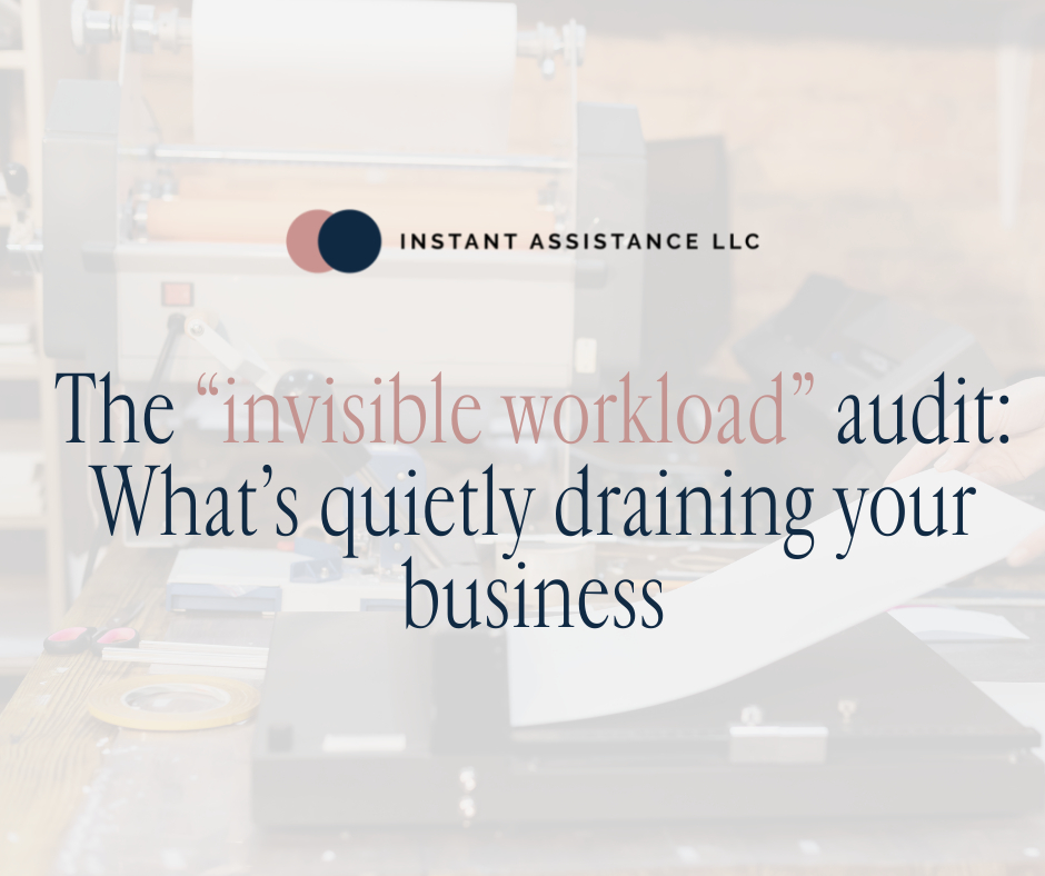 the accumulation of invisible workload: the untracked, unplanned, and often unnoticed work that quietly drains time, energy, and capacity